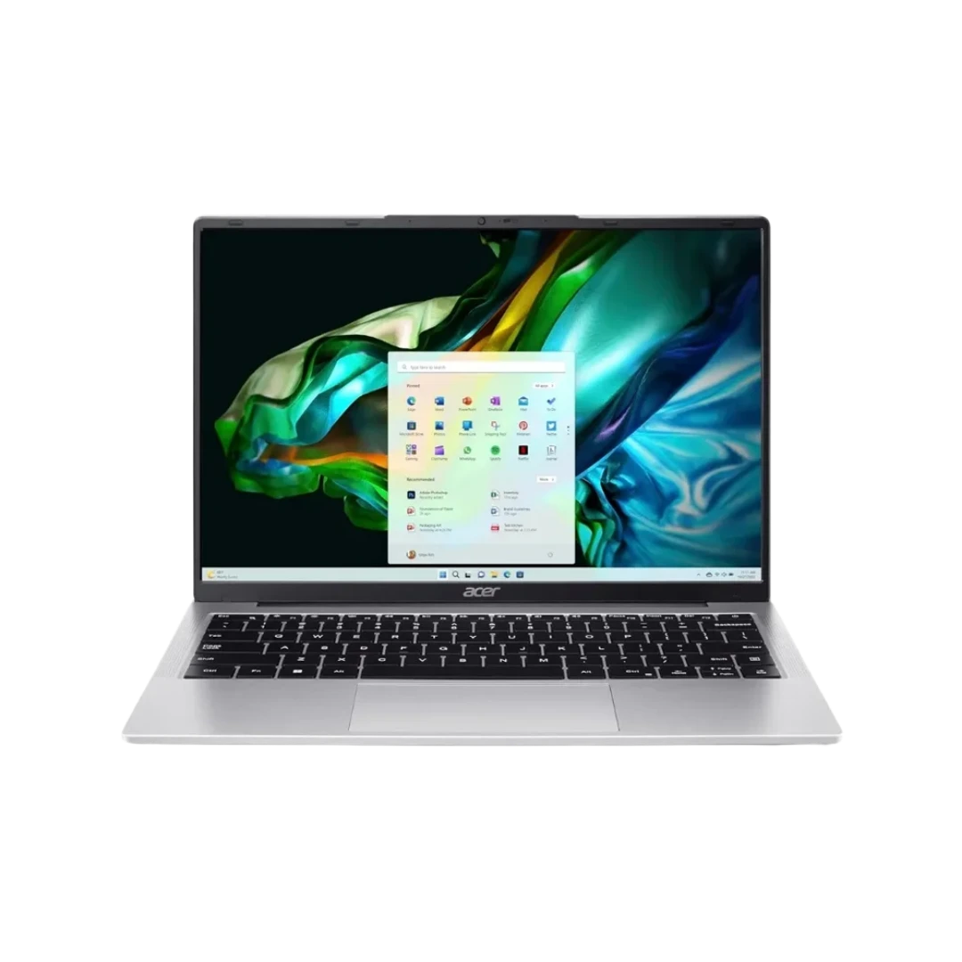 Acer Aspire Lite 14 (AL14-31P) Intel Core 3 N355 Processor - 8GB RAM - 512GB NVMe SSD - 14" WUXGA IPS Display - Intel Integrated Graphics - Windows 11 Home - Pure Silver