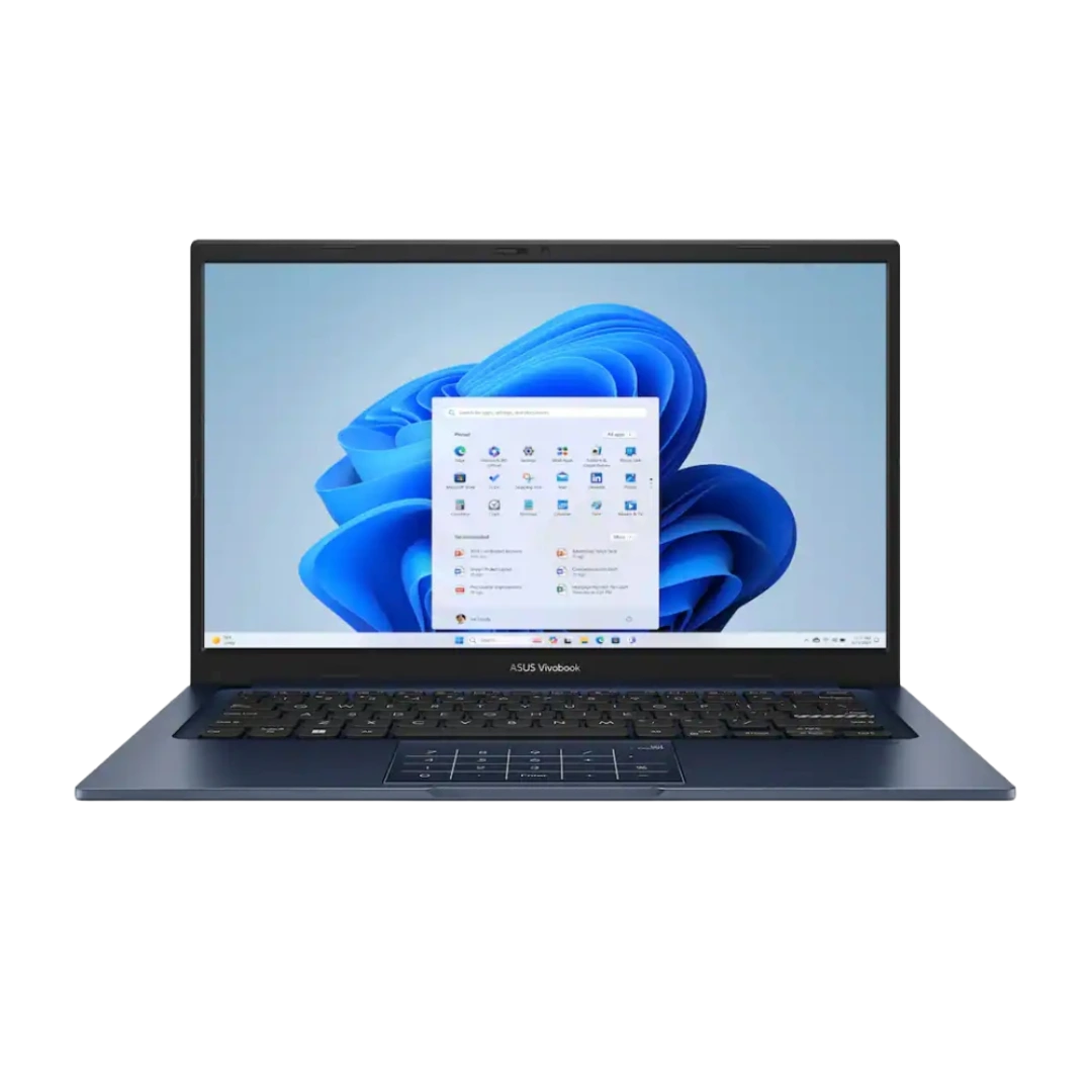 Asus Vivobook 14 X1404 Core 5 120U (14th Gen) – 8GB RAM – 256GB NVMe SSD – Intel Integrated Graphics – 14″ FHD IPS Display – Magic Numpad – Quiet Blue