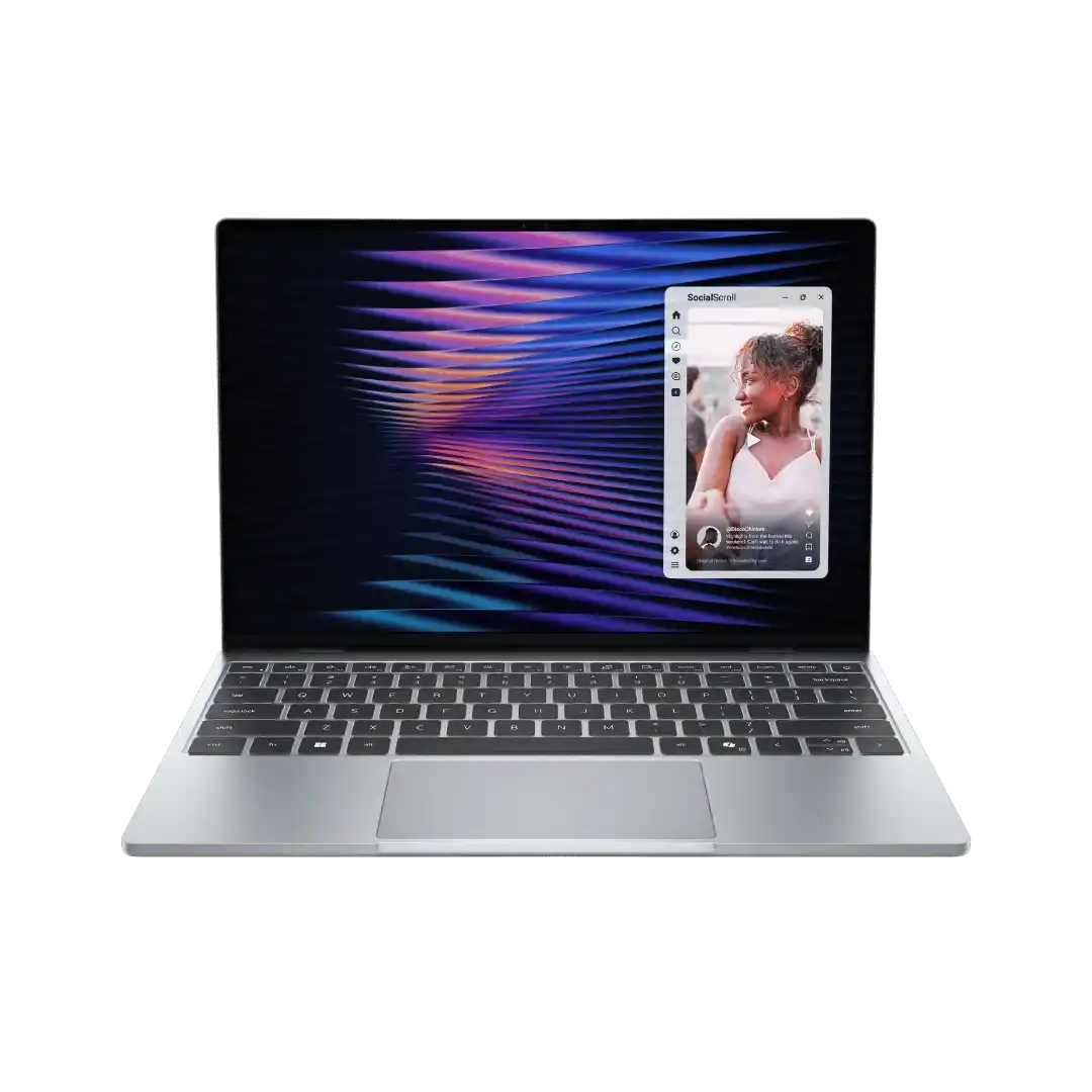 Dell XPS 13 DX13260 Series 3 Intel Core 5 320 Processor (16th Gen) 2026 – 8GB/16GB RAM – 512GB NVMe SSD – Intel Integrated Graphics – 13.4″ 2.5K (2560 x 1600) Touch Display – Windows 11 Home - Backlit Keyboard - Sky Blue