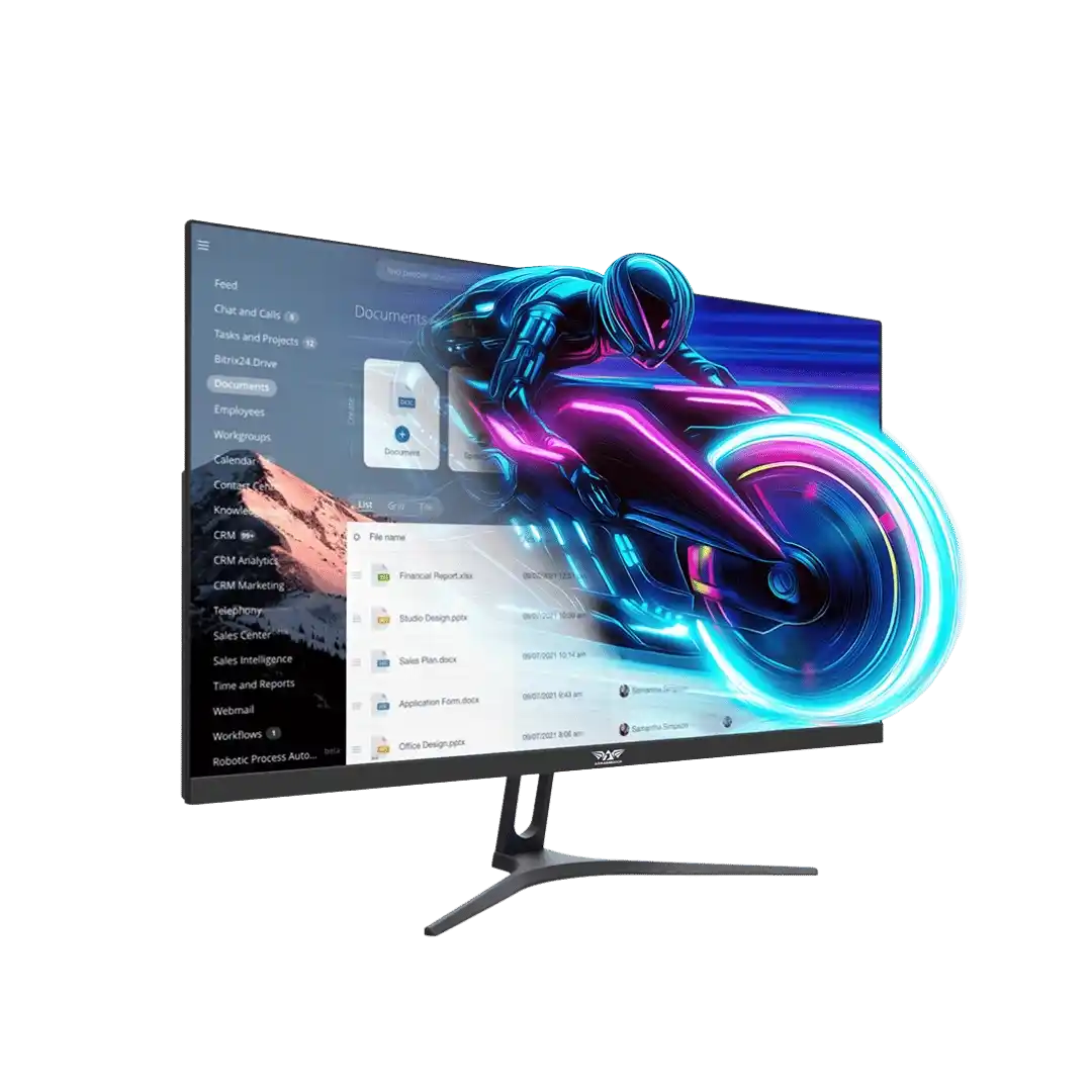 Armaggeddon PIXXEL+ XF24HD Super PXP 24G Monitor – 24″ FHD ( 1920 x 1080 ) Resolution – 165Hz Refresh Rate – 99% sRGB – 1MS Response Time – Borderless Design