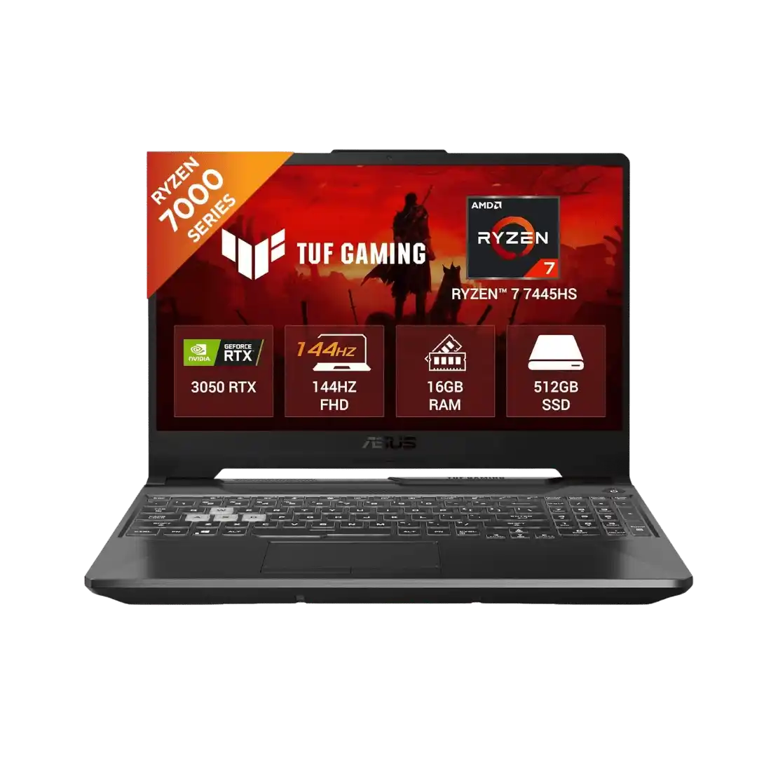 Asus TUF A15 FA506NCG Ryzen 7 7445HS 16GB 512GB NVMe SSD 15.6" FHD - Image 1