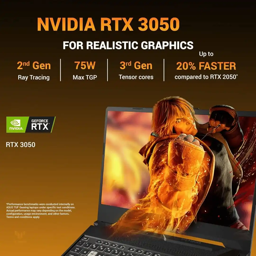 Asus TUF A15 FA506NCG Ryzen 7 7445HS 16GB 512GB NVMe SSD 15.6" FHD - Image 6