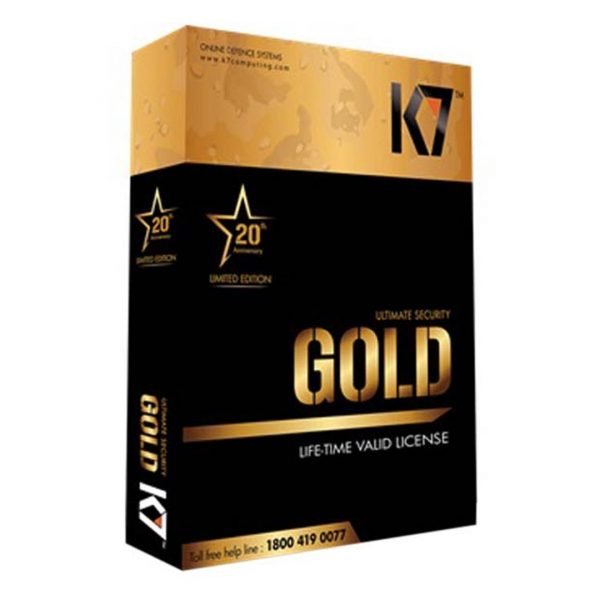 K7 Ultimate security antivirus gold lifetime