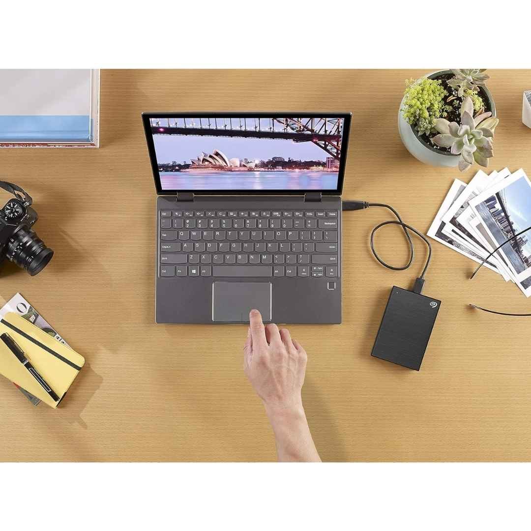 Seagate One Touch 2TB External HDD I STKB2000401 I USB 3.0 for PC, Laptop & Mac I 7200 RPM I Black (Copy) 2 Seagate Onetouch 2TB External HDD