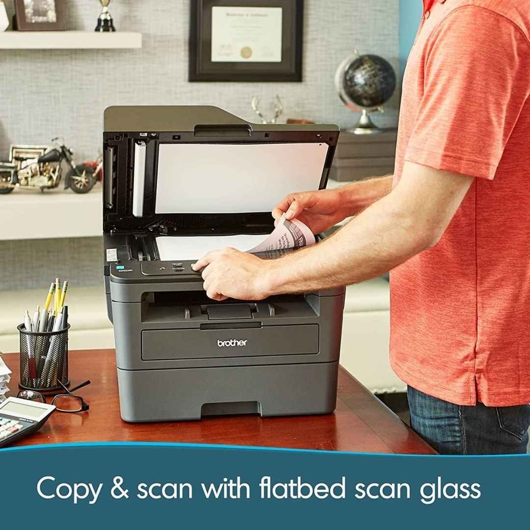 Brother DCP L2550DW 3in1 Laser Printer - Print / Copy / Scan - Duplex & Wireless Printing with ADF 5 Brother DCP L2550DW 3in1 Laser Printer - Print / Copy / Scan - Duplex & Wireless Printing with ADF - Image 5