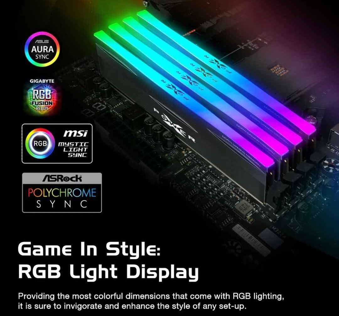 Silicon Power Zenith C18 16GB RGB Desktop RAM
