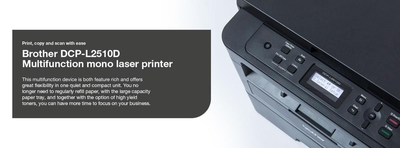 Brother DCP L2510D 3in1 Laser Printer with 2 Sided Printing - Upto 30 PPM 14 Brother DCP L2510D 3in1 2 sided printing laser Printer