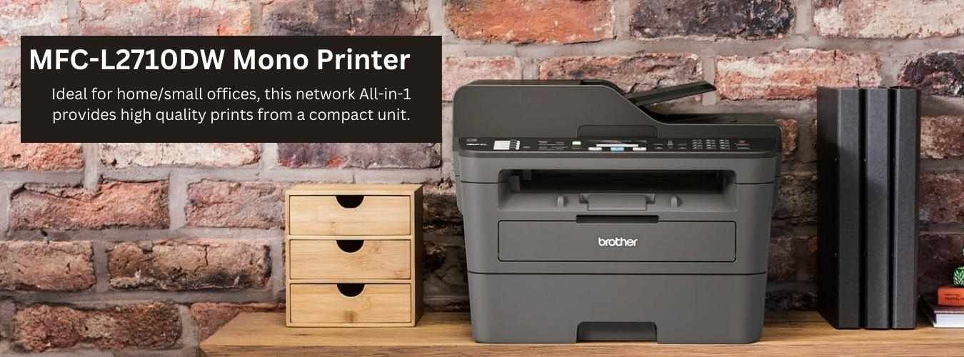 Brother MFC-L2710DW All in 1 Laser Printer Monochrome Compact with Duplex Printing and Wireless Networking 12 Brother banner l 2710 dw 3