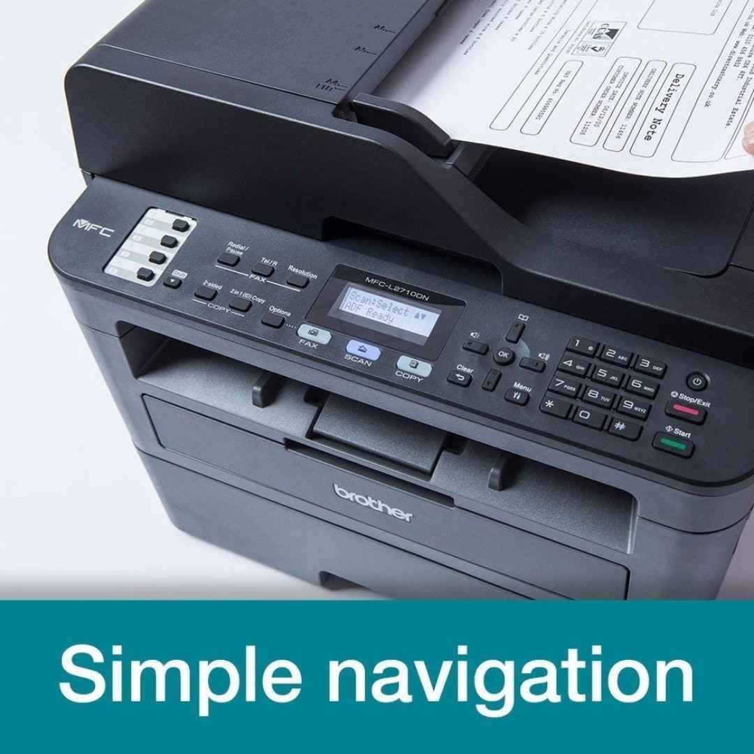 Brother MFC - L2710DN 4in1 Laser Printer - USB 2.0 / Network - Automatic 2 Sided Printing 5 Brother MFC - L2710DN 4in1 Laser Printer price nepal