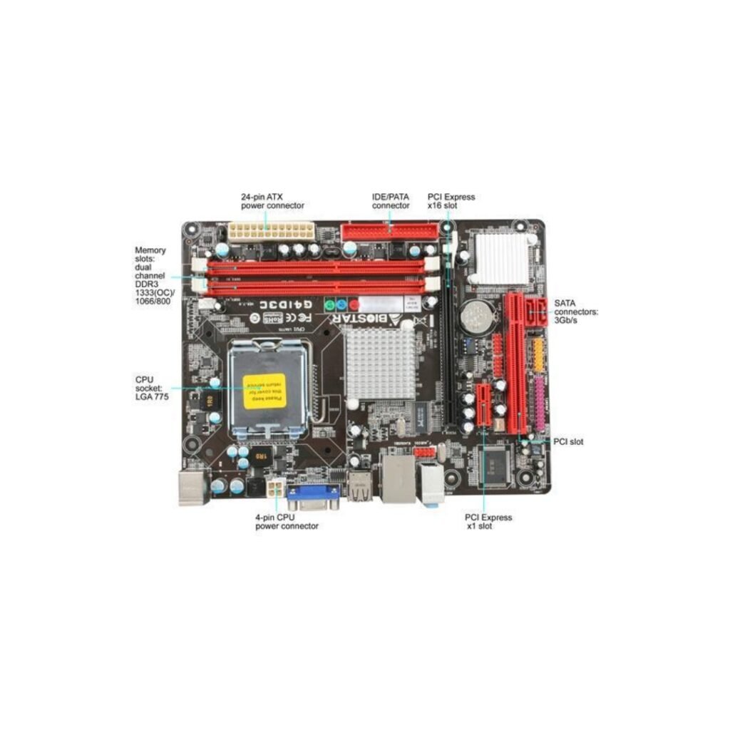 Biostar Intel G41 Micro ATX Intel Motherboard | Computer Planet