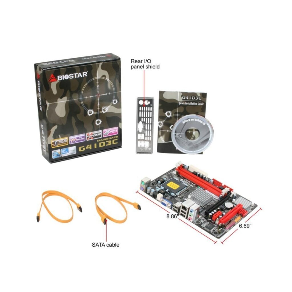 Biostar Intel G41 Micro ATX Intel Motherboard | Computer Planet
