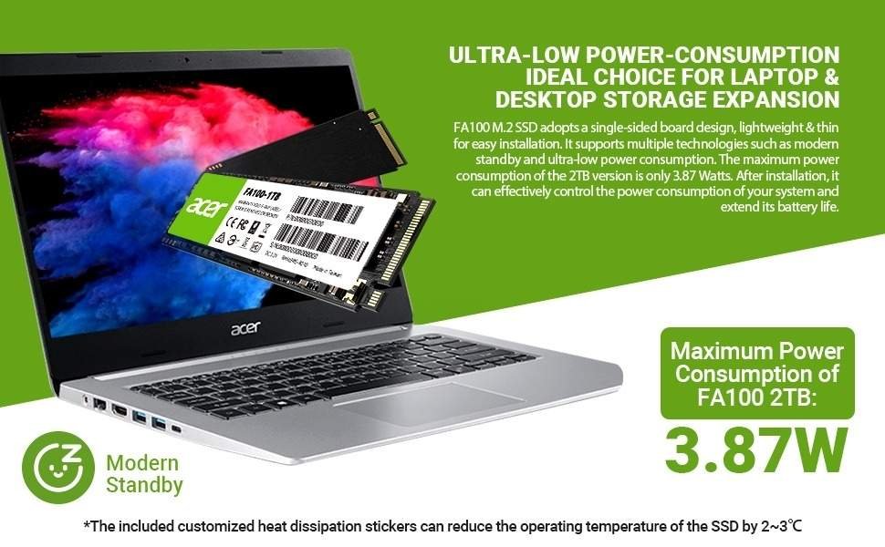 Acer FA100 256GB NVMe SSD