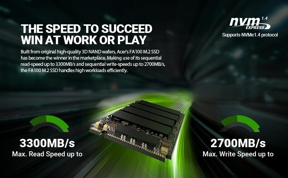 Acer FA100 256GB NVMe SSD