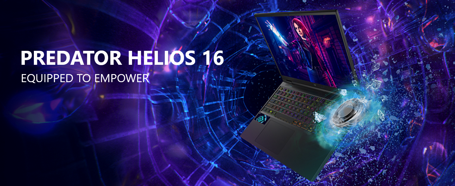 Acer Predator Helios Neo 16 Intel Core i5-13500HX RTX 4050 6GB Graphics - 16GB DDR5 RAM - 512GB NVMe Gen 4 SSD - 16" WUXGA ( 1920 x 1200 ) 165Hz Display - Windows 11 Home 19