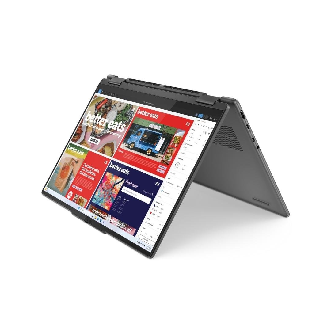 Lenovo YOGA 7 2-in-1 Intel Core Ultra 5 125U - 16GB DDR5 RAM - 512GB NVMe SSD - Intel Integrated Graphics - 16" 2K WUXGA Touch Display - Backlit Keyboard - FingerPrint Reader 3 Lenovo YOGA 7 2-in-1 Intel Core Ultra 5 125U - 16GB DDR5 RAM - 512GB NVMe SSD - Intel Integrated Graphics - 16" 2K WUXGA Touch Display - Backlit Keyboard - FingerPrint Reader - Image 3