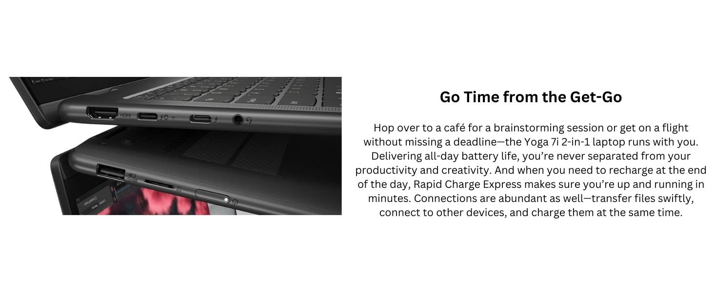 Lenovo YOGA 7 2-in-1 Intel Core Ultra 5 125U - 16GB DDR5 RAM - 512GB NVMe SSD - Intel Integrated Graphics - 16" 2K WUXGA Touch Display - Backlit Keyboard - FingerPrint Reader 24 laptop lenovo yoga7 intel ultra5 cplanetnp nepal banner 6