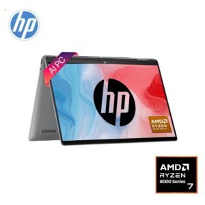 HP Envy x360 2-in-1 AMD Ryzen 7 8840HS - 16GB DDR5 RAM - 1TB NVMe SSD - AMD Radeon Integrated Graphics - 14" FHD TouchScreen Display - Windows 11 - BackLit Keyboard