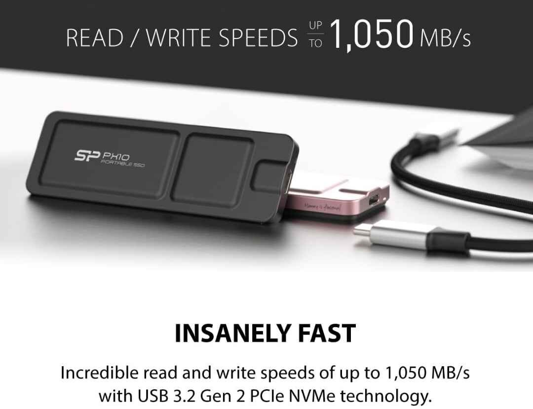 Silicon Power PX10 1TB External SSD