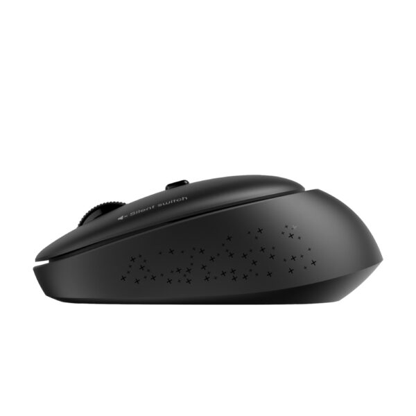 MeeTion MT – R571 2.4G Wireless Silent Optical Mouse - Black - Image 5