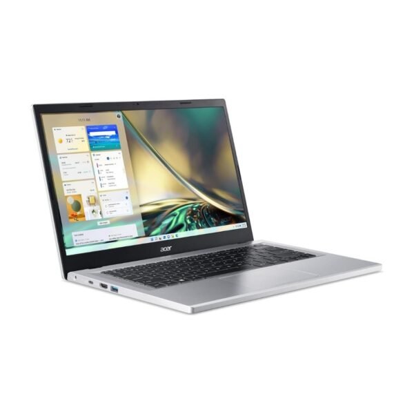 Acer Aspire 3 A314-36P Intel Core i3 N305 13th Gen – 8GB DDR5 RAM – 256GB PCIe NVMe M.2 SSD – Intel UHD Graphics – 14″ FHD Display – Windows 11 Home – Silver - Image 2