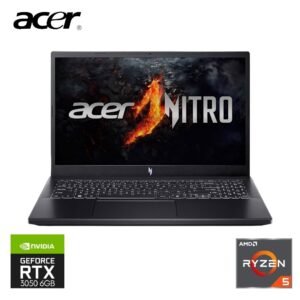Acer Nitro V 15 AMD Ryzen 5 7535HS - RTX 3050 6GB Graphics - 8GB DDR5 RAM - 512GB NVMe SSD - 15.6" FHD 165Hz Display - Backlit Keyboard