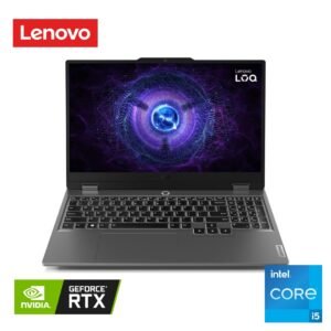 Lenovo LOQ 15IRX9 Intel Core i5 - 13450HX - RTX 3050 6GB Graphics - 24GB DDR5 RAM - 512GB NVMe SSD - 15.6" FHD 144Hz Display - Backlit Keyboard - Luna Grey