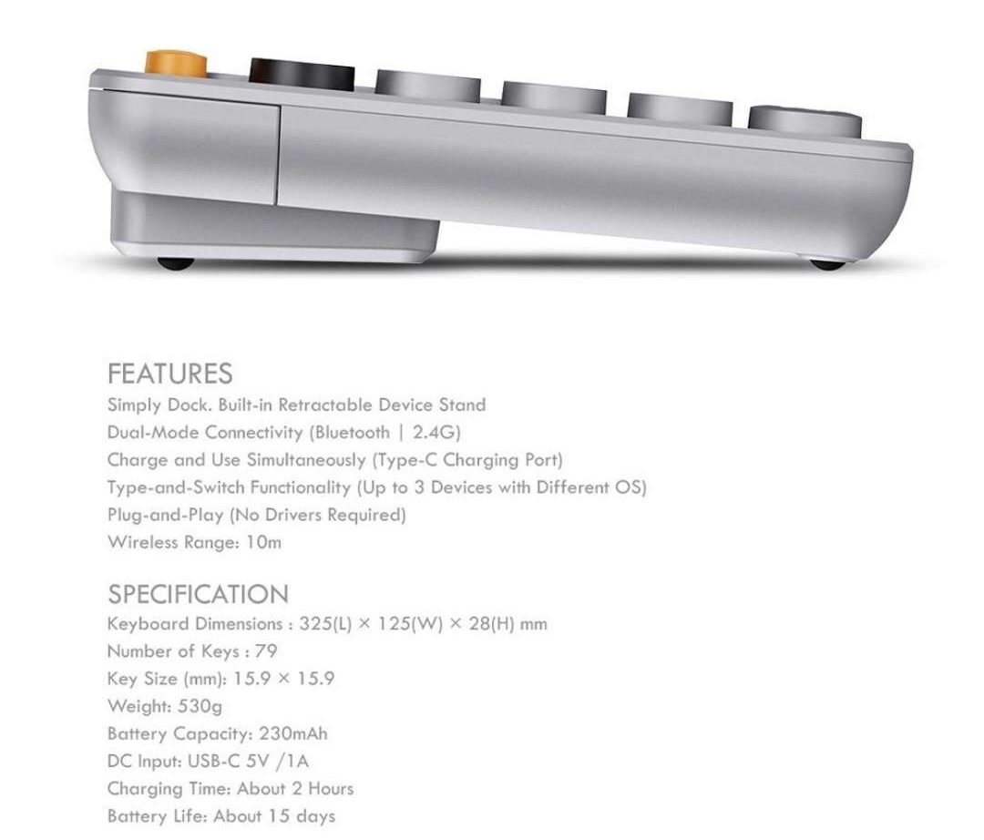 Alcatroz Jellybean AirDock 2 Autumn Keyboard 14 Alcatroz Jellybean AirDock 2 Autumn Keyboard