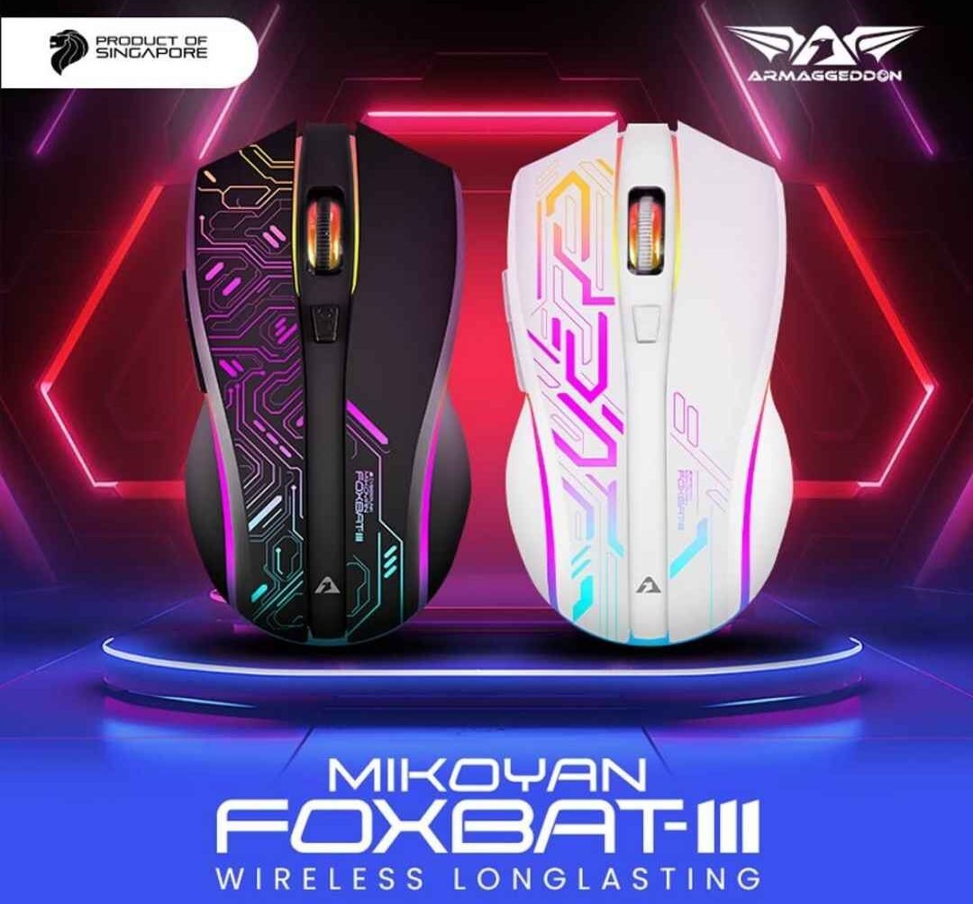 Armaggeddon Mikoyan Foxbat 3 Wireless Gaming Mouse 14 Armaggeddon Mikoyan Foxbat 3 Gaming Mouse