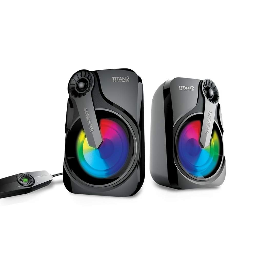SonicGear "TITAN 2" 7 Colour Lightening FX Speaker 1 sonicgear titan2 speaker price in nepal