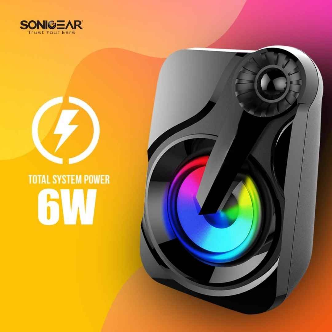 SonicGear "TITAN 2" 7 Colour Lightening FX Speaker 2 sonicgear titan2 speaker price in nepal