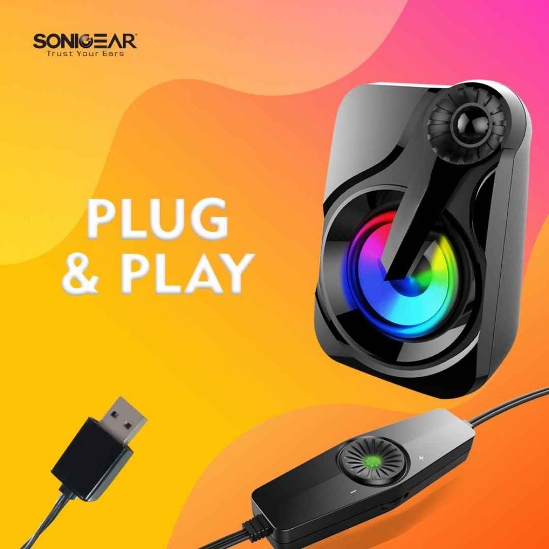 SonicGear "TITAN 2" 7 Colour Lightening FX Speaker 3 sonicgear titan2 speaker price in nepal