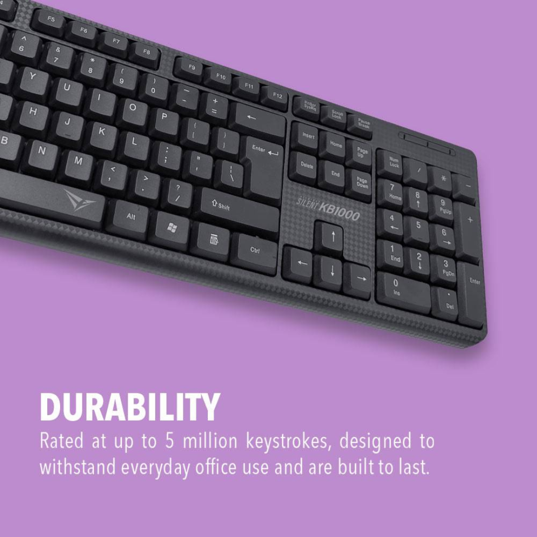 Alcatroz Silent KB1000 Keyboard 3 Alcatroz Silent KB1000 Keyboard