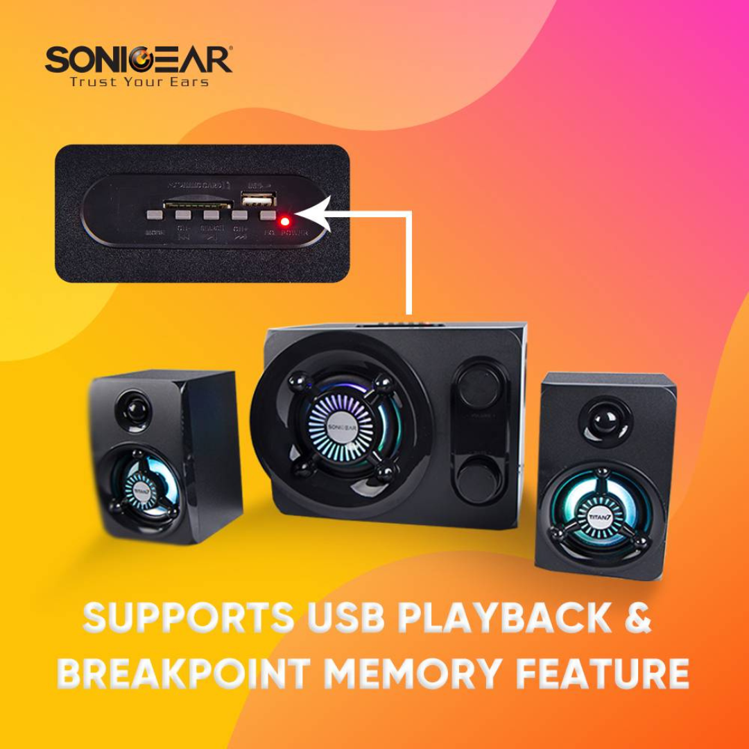 SonicGear Titan 7 Pro BTMI Ambient Lightening Bluetooth Speaker 4 SonicGear Titan 7 Pro BTMI Ambient Lightening Bluetooth Speaker