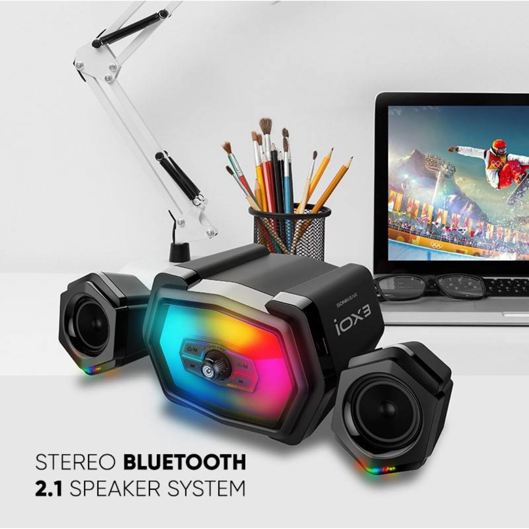 SonicGear iOX 3 Bluetooth Speaker System 3 SonicGear iOX 3 Wireless Bluetooth Speaker