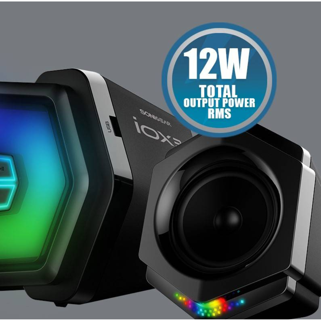 SonicGear iOX 3 Bluetooth Speaker System 4 SonicGear iOX 3 Wireless Bluetooth Speaker