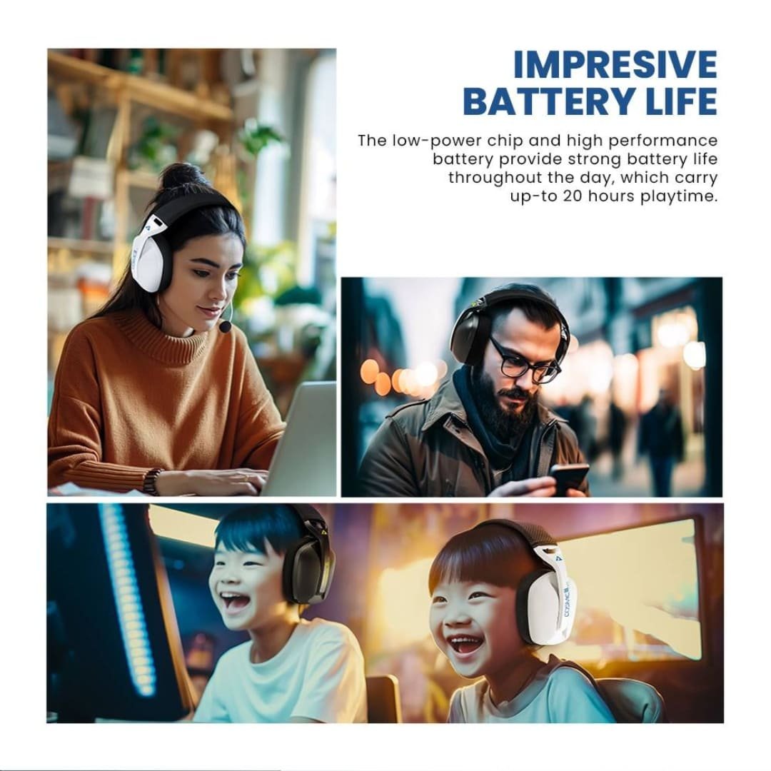 Armaggeddon Cosmic 3 Lite Headphone - Tri Mode Connectivity - Black 3 Armaggeddon Cosmic 3 Lite Headphone in Nepal