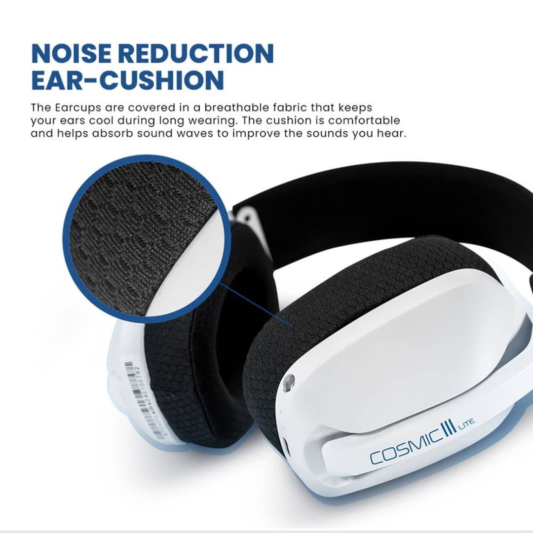 Armaggeddon Cosmic 3 Lite Headphone - Tri Mode Connectivity - Black 5 Armaggeddon Cosmic 3 Lite Headphone in Nepal