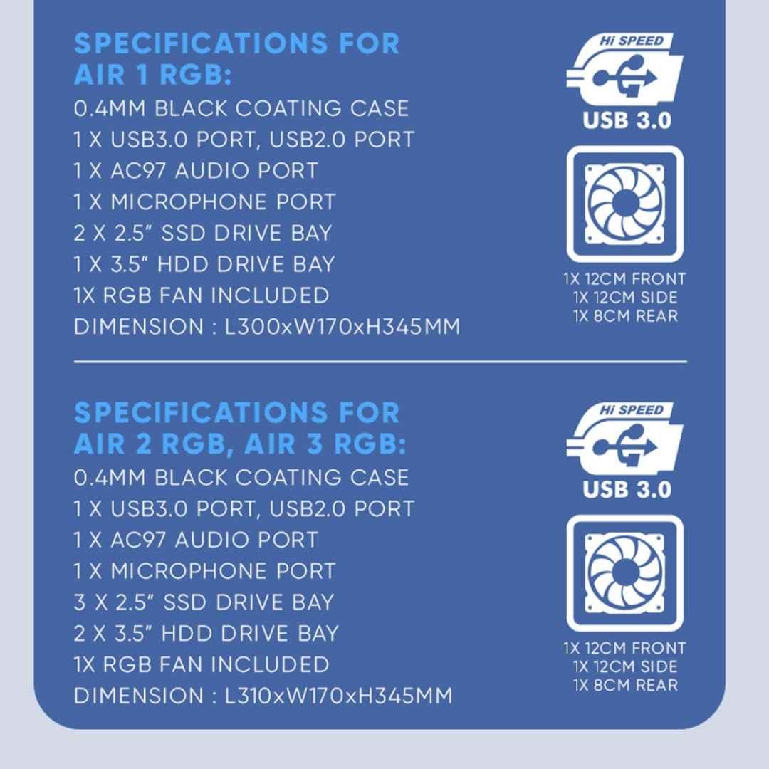 Alcatroz Azzura Millenia Air 1 PC Case 7 Alcatroz Azzura Millenia Air 1 Chasis