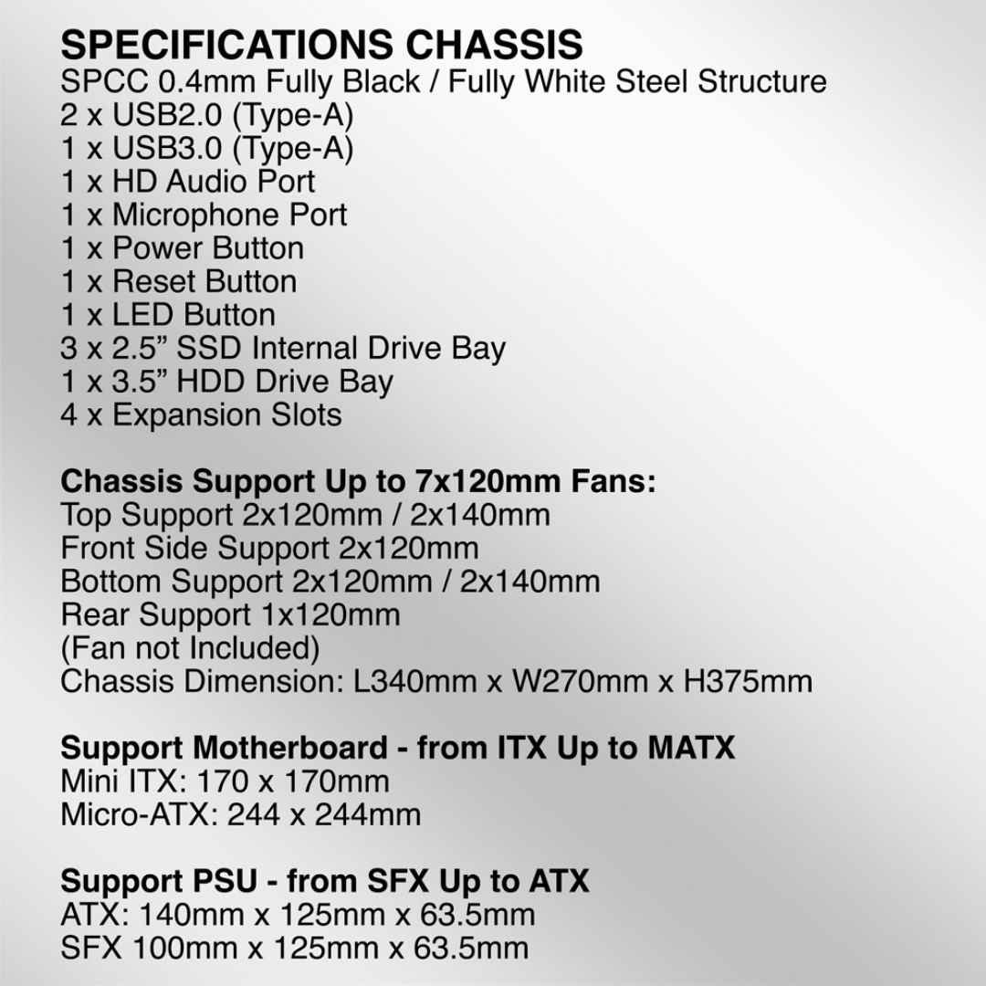 Armaggeddon Aquaron WiBO Micro-ATX Gaming PC Case β Black 7 Armaggeddon Aquaron WiBO Chassis