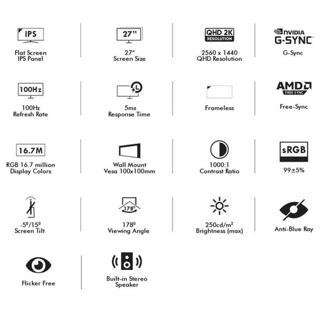 Armaggeddon XF27HD Super G-100 Monitor