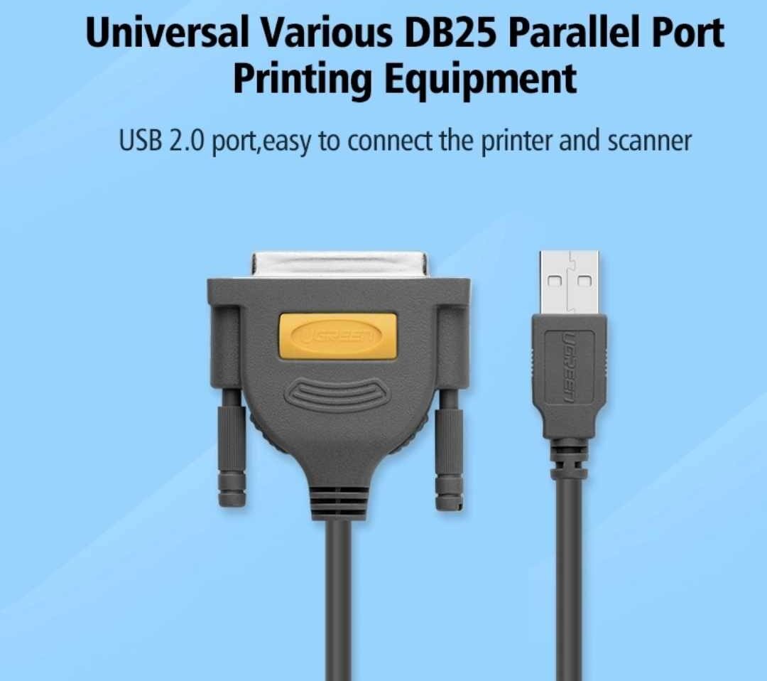 UGREEN 2 Mtr USB 2.0 A To DB25 price in nepal