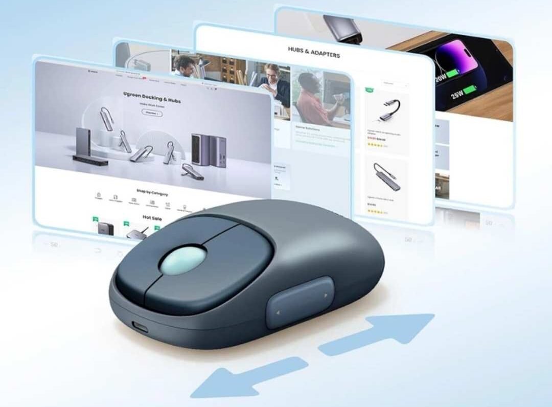 UGREEN FUN+ MU102 2.4G+BT Wireless Mouse price in nepal