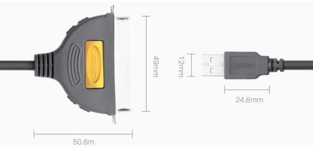 UGREEN 2 Mtr USB 2.0 A To CN36IEEE1284 price nepal