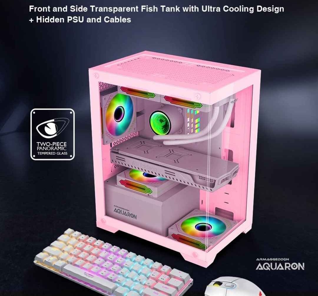 Armaggeddon Aquaron PC Chassis Armaggeddon Aquaron ATX Gaming PC Case in Nepal