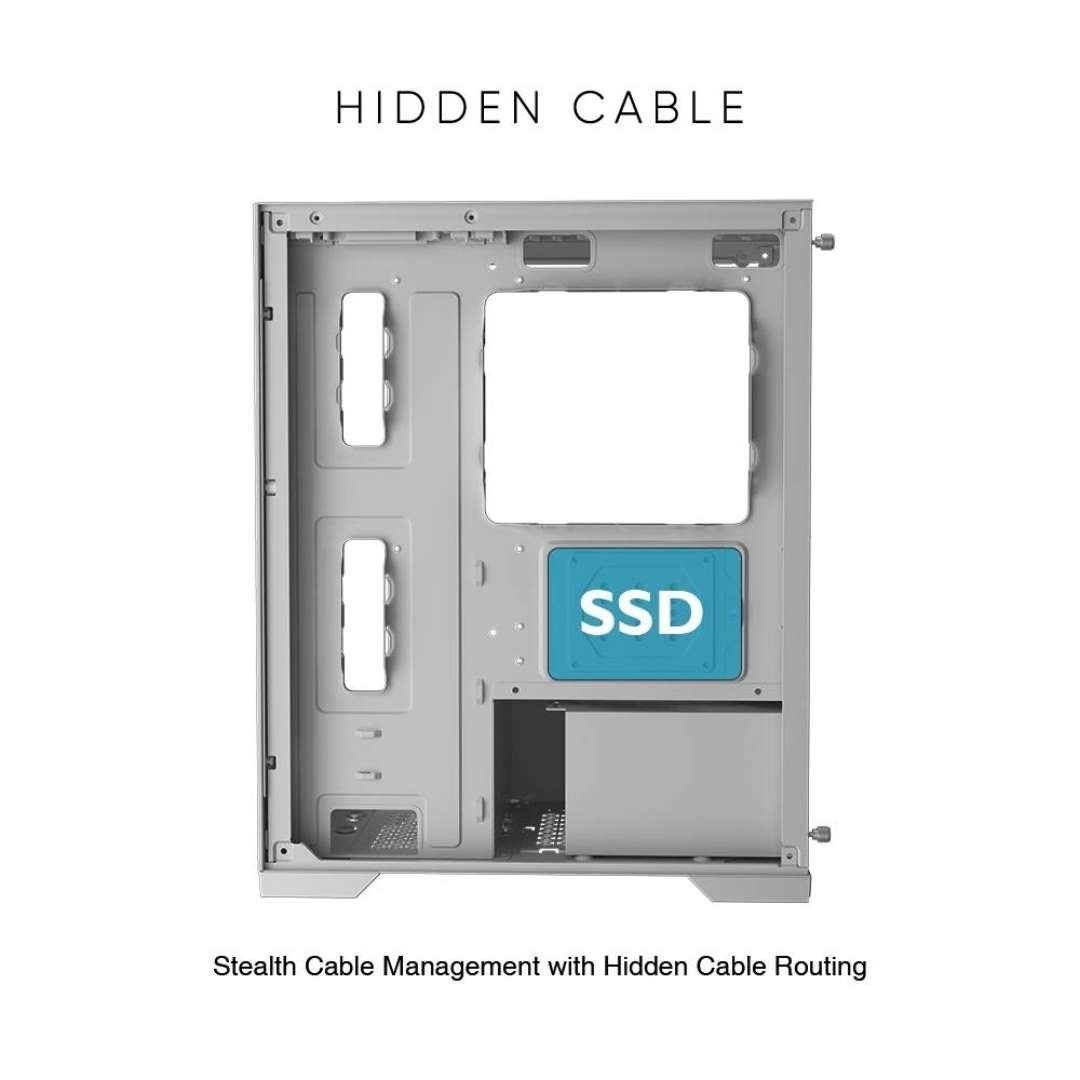 Armaggeddon Aquaron ATX Gaming PC Case β Black 6 Armaggeddon Aquaron Chassis