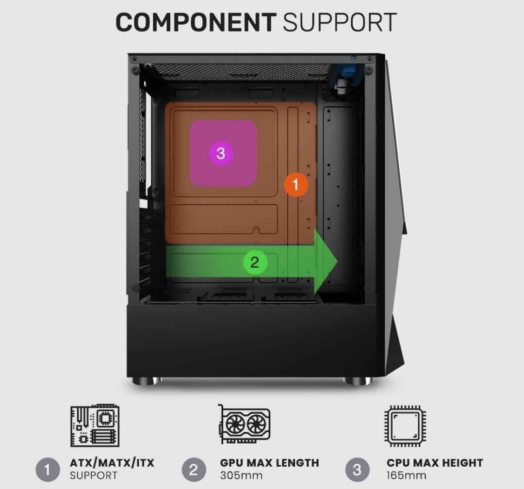 Armaggeddon Tritron 1 PC Chassis