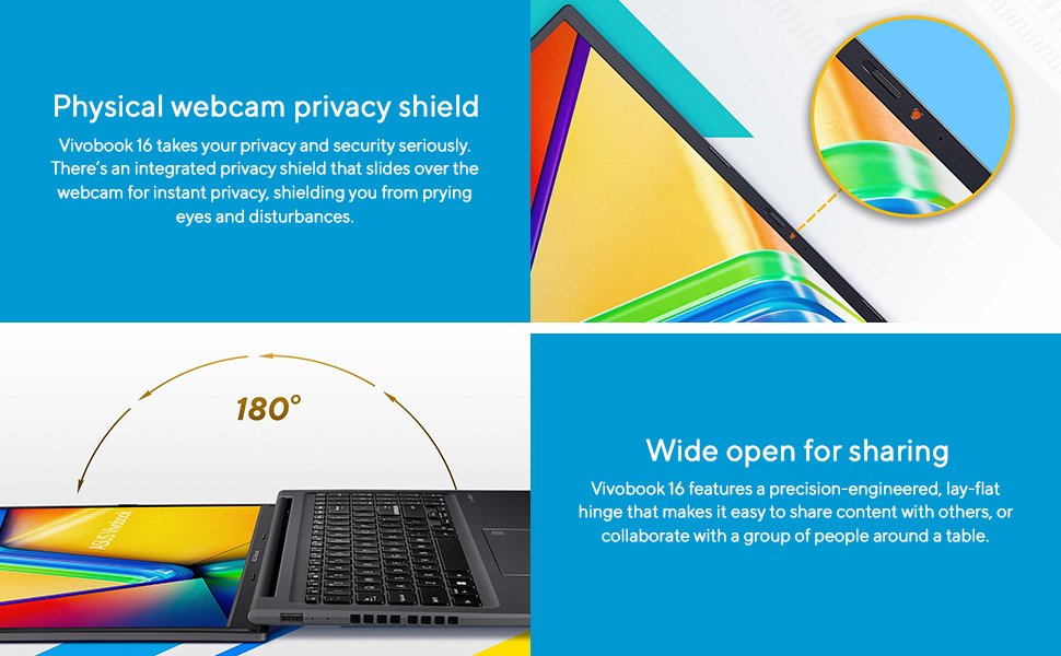 Asus Vivobook 16 Intel i7 Laptop in Nepal