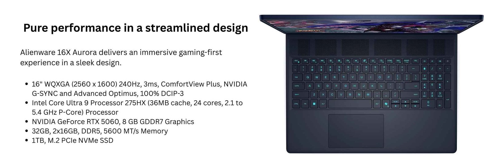 Dell Alienware 16X Intel Ultra 9 275HX Gaming Laptop in Nepal