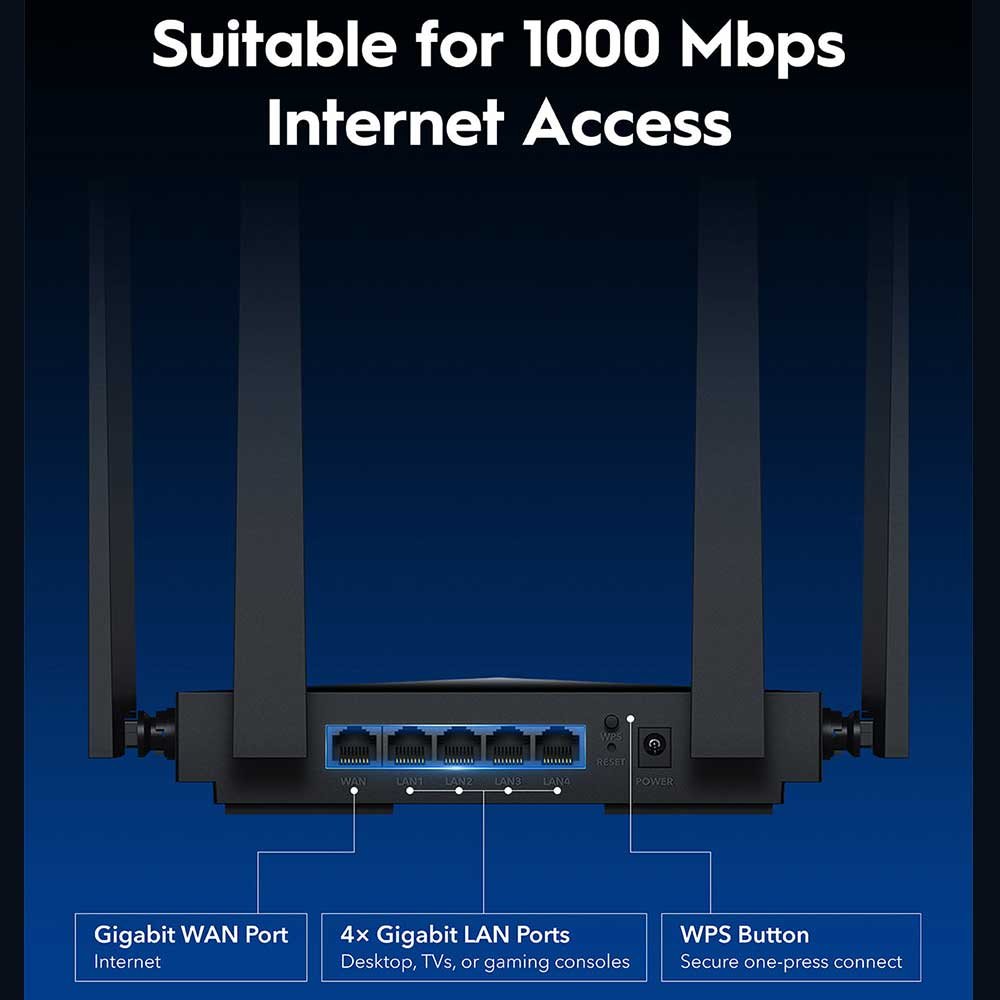 Cudy WR3600 BE3600 Gigabit Wi-Fi 7 Router 6 Cudy WR3600 BE3600 Gigabit Wi-Fi 7 Router - Image 6