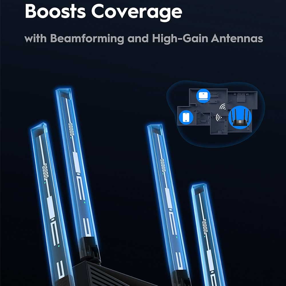 Cudy WR3600 BE3600 Gigabit Wi-Fi 7 Router 9 Cudy WR3600 BE3600 Gigabit Wi-Fi 7 Router - Image 9